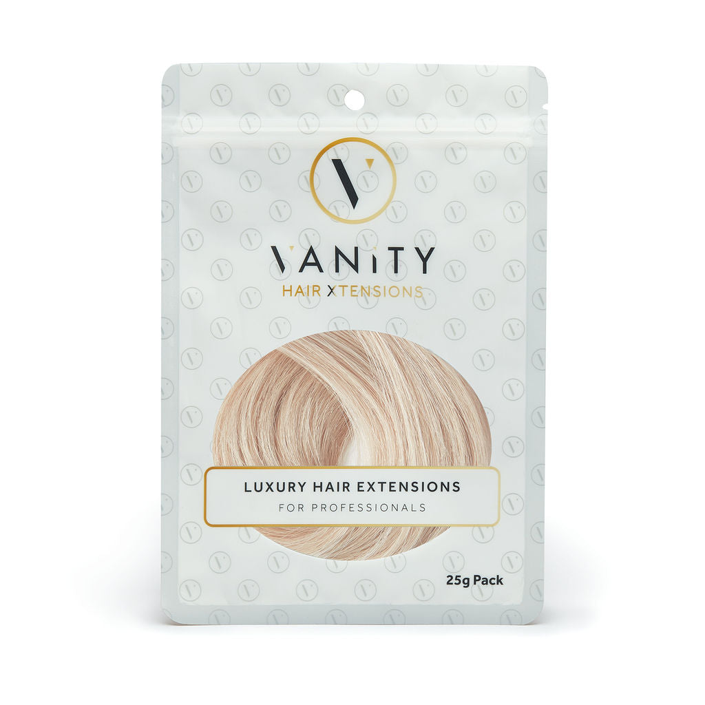 Iced Out #Silver Tape-In Extensions