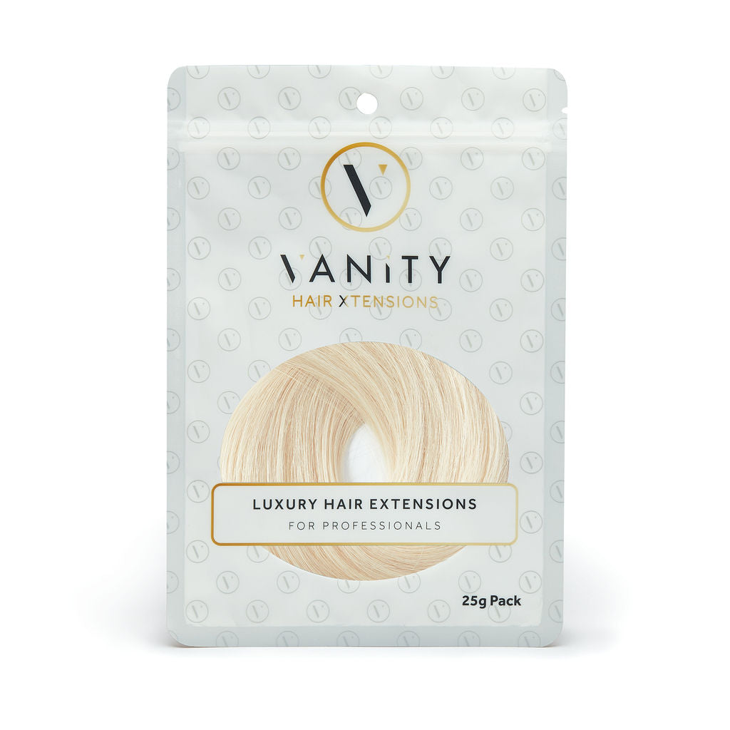 Dove White #60a Tape In Extensions